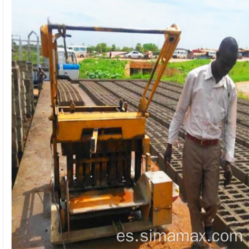 Exportar a la máquina de ladrillo de concreto manual de Egipto